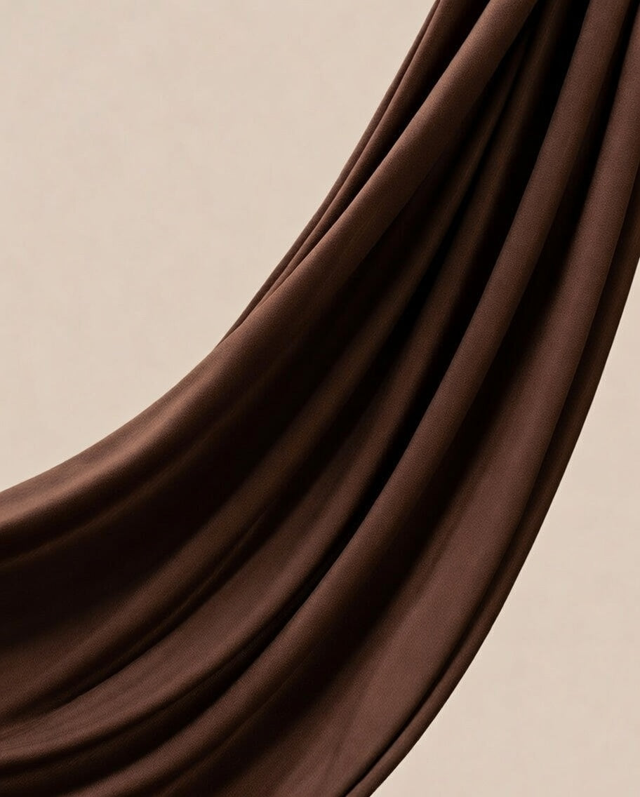 Premium Jersey Hijab - Mocha