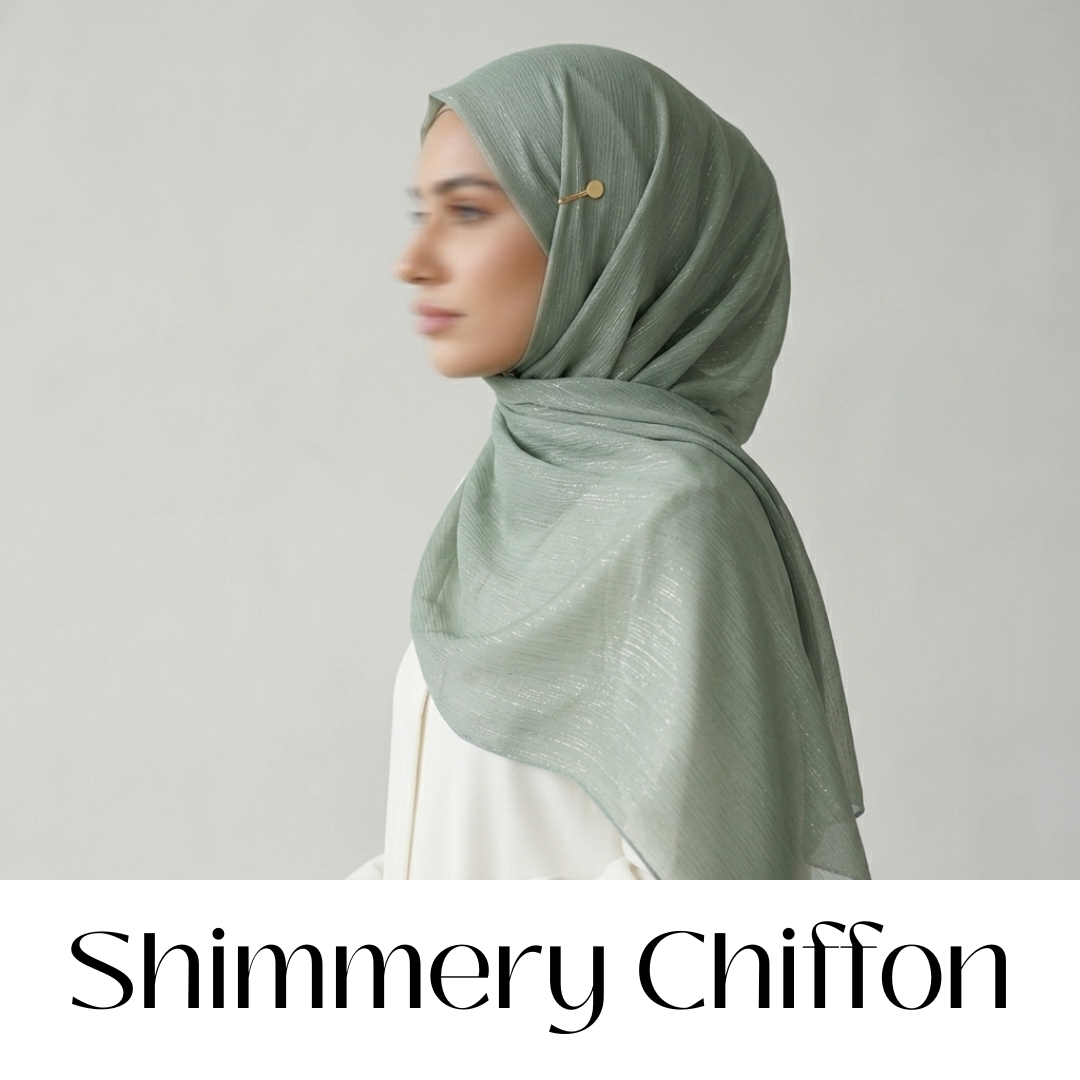 Shimmery Chiffon