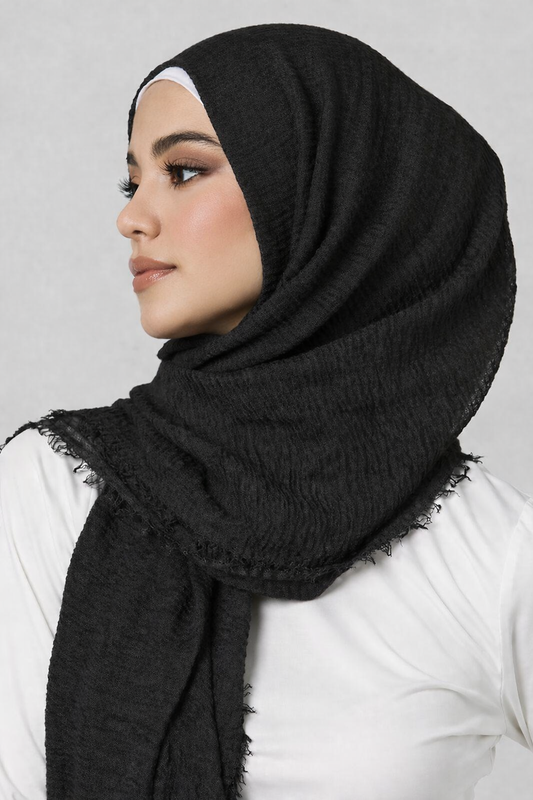 Crimson Cotton - Black