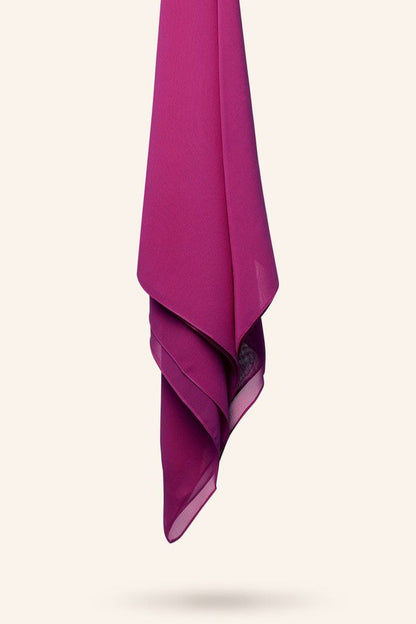Premium Georgette - Mulberry