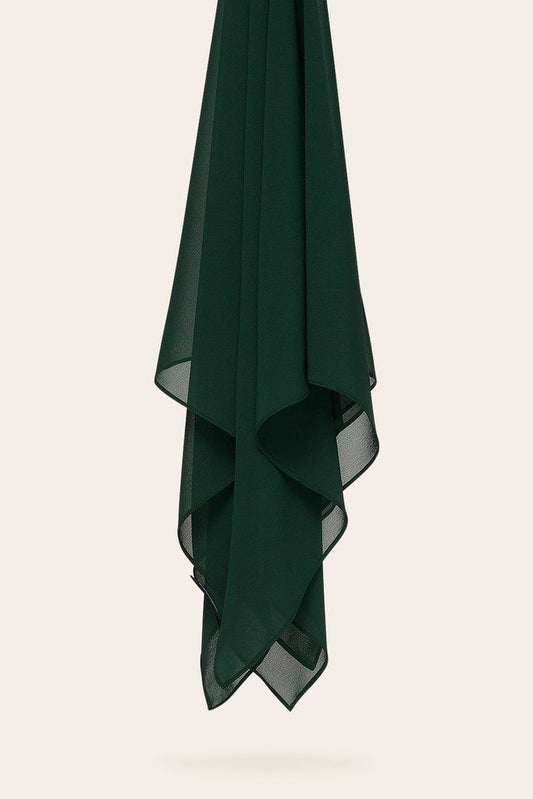 Premium Georgette - Deep Green
