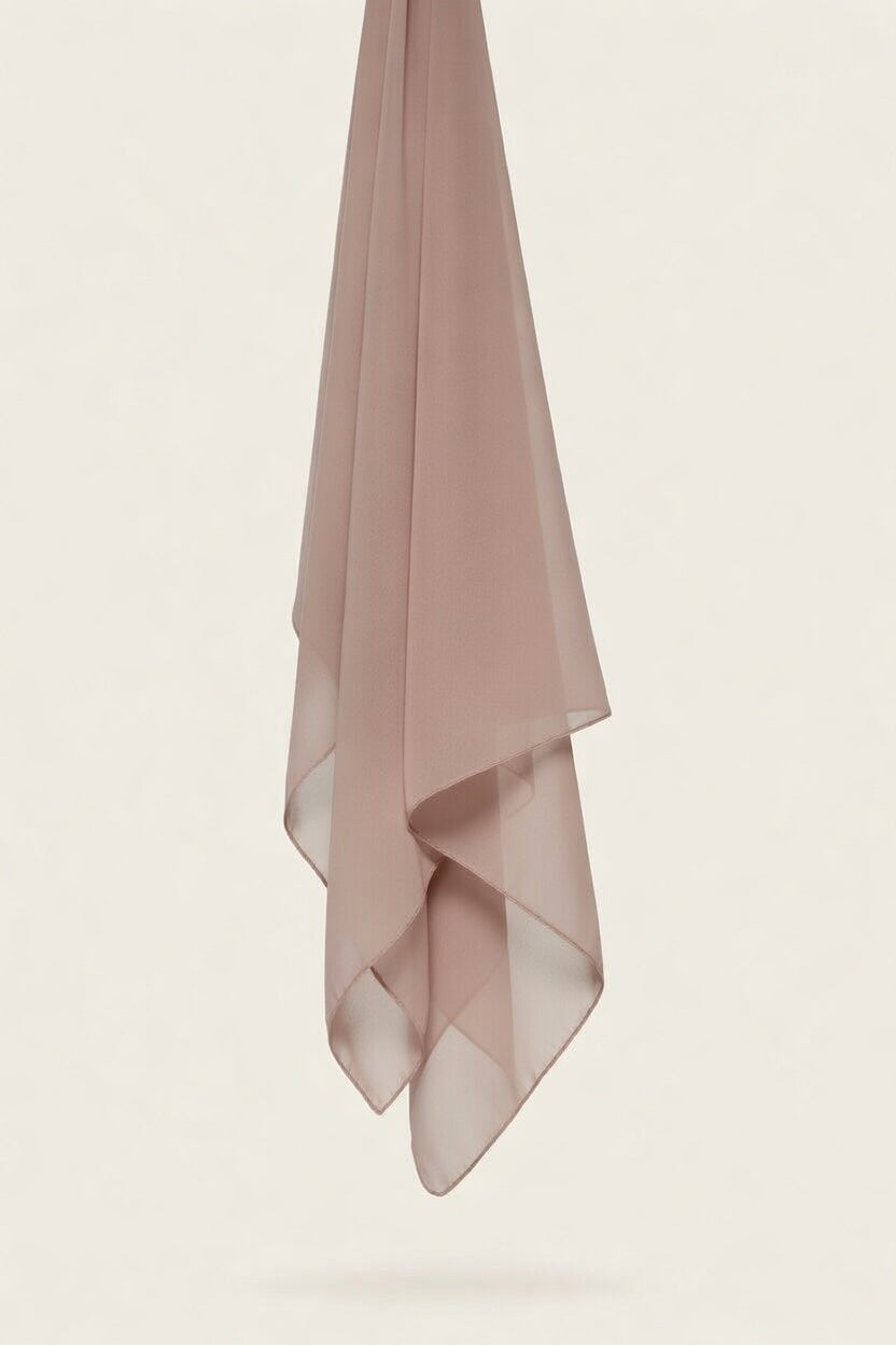 Premium Georgette - Rose Taupe