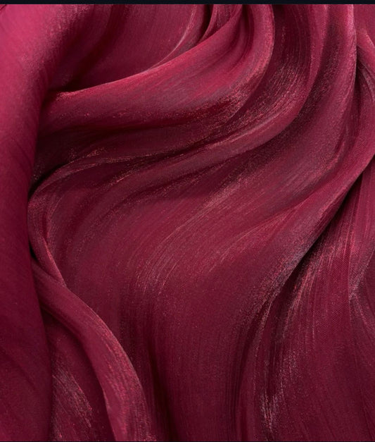 Luxe Silk - Deep Red